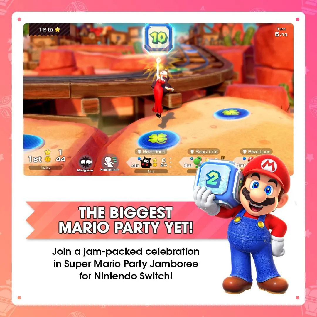 Super Mario Party Jamboree Mini Games