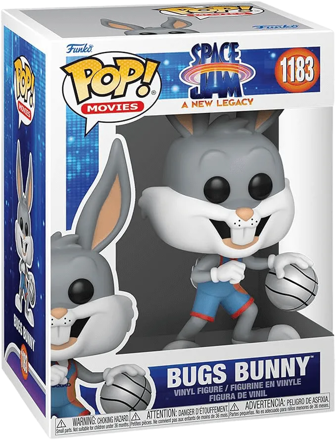 Funko Pop Movies: Space Jam 2 - Bugs Bunny Dribbling