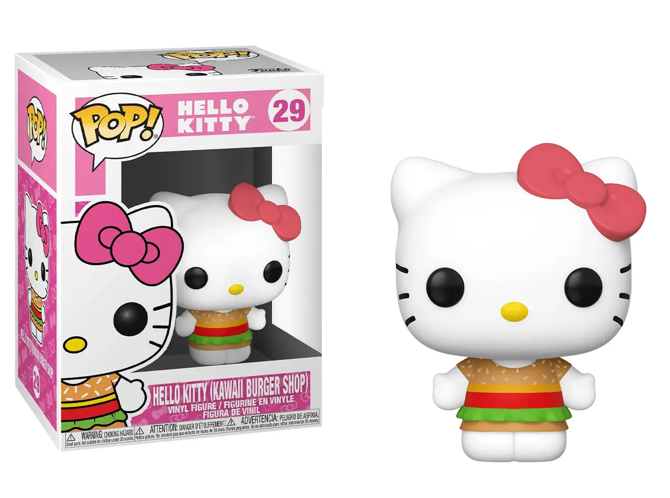 Hello Kitty Kawaii Burger Shop Funko Pop