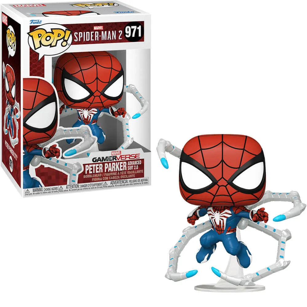 Funko Pop! Super Heroes: Marvel - Spider-Man Gamerverse Peter Parker Advanced Suit 2.0