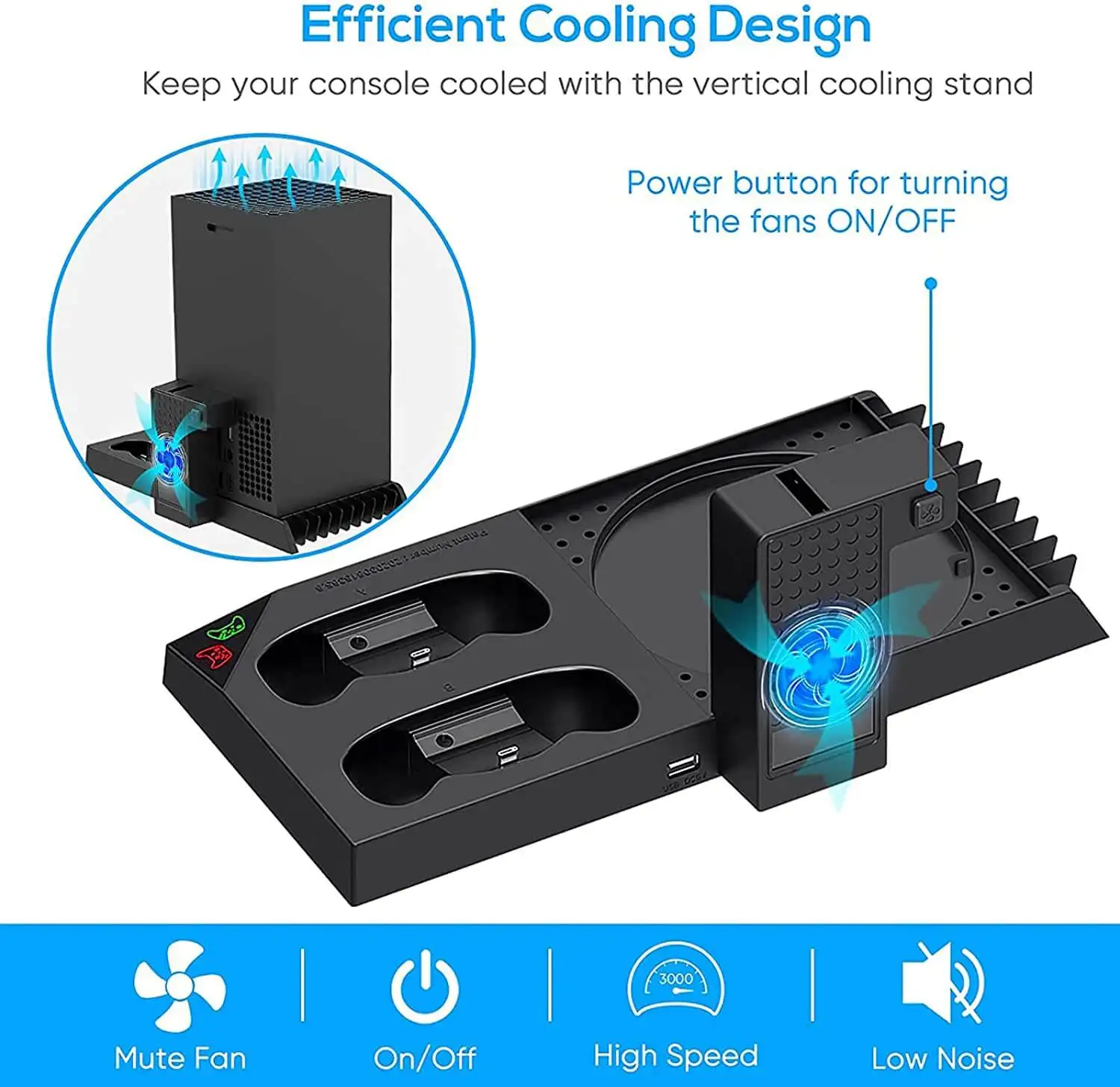  OIVO Vertical Stand for Xbox Series X Console 