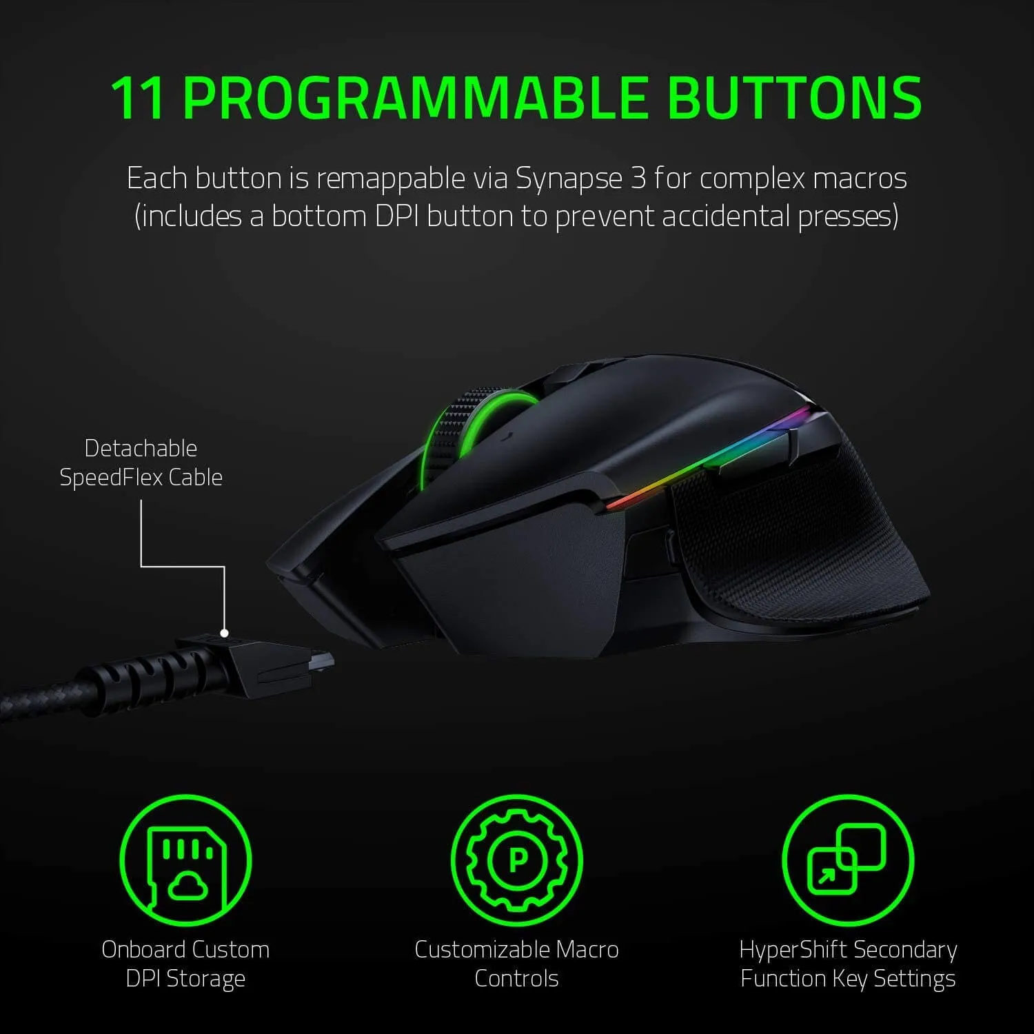 Razer Basilisk Ultimate Wireless Gaming Mouse 