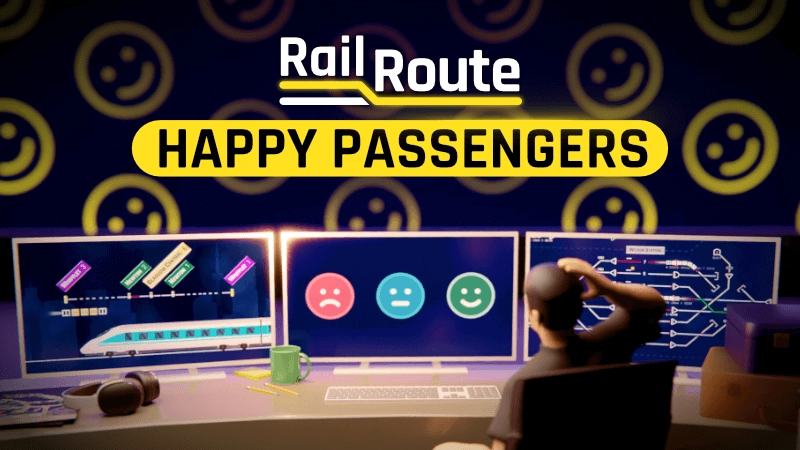 Rail Route - Happy Passengers  for sale in Emirates from Games2all