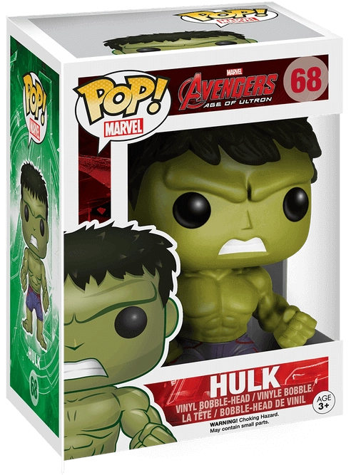 Funko Pop! Marvel Avengers Age of Ultron Hulk Bobble Head (68)  for sale in Emirates from Games2all