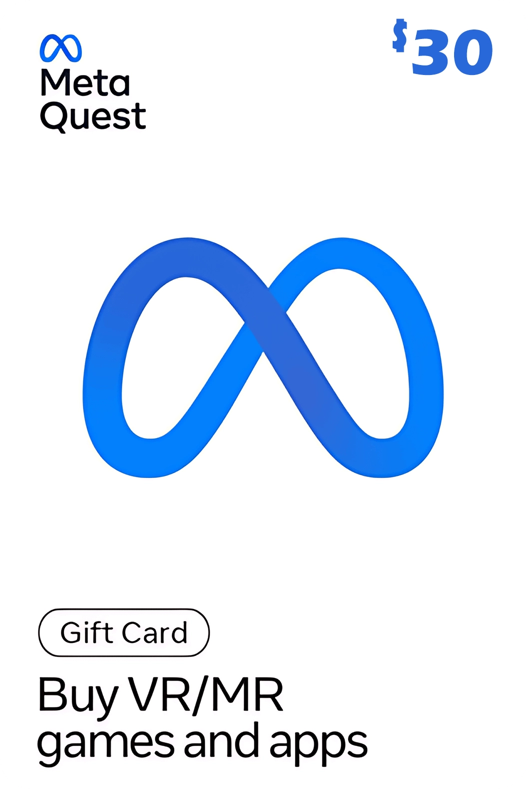 Meta Quest Gift Card 30 USD Key United States (USA)  for sale in Emirates from Games2all