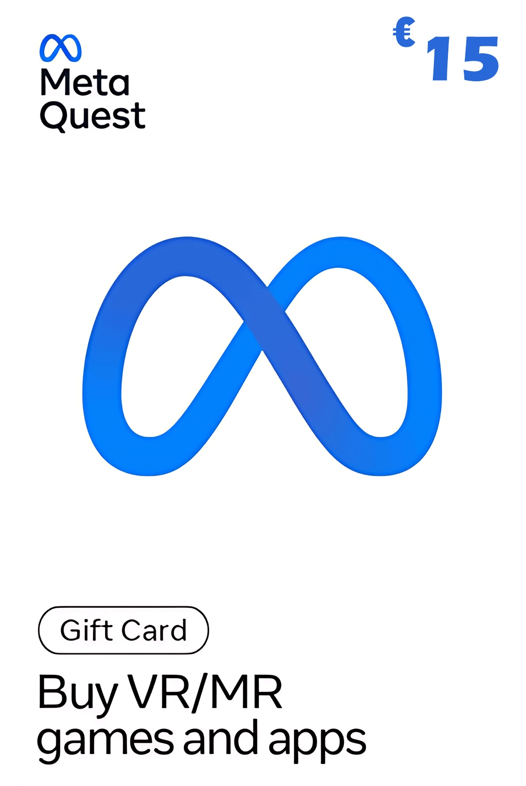 Meta Quest Gift Card 15 EUR Key Europe  for sale in Emirates from Games2all