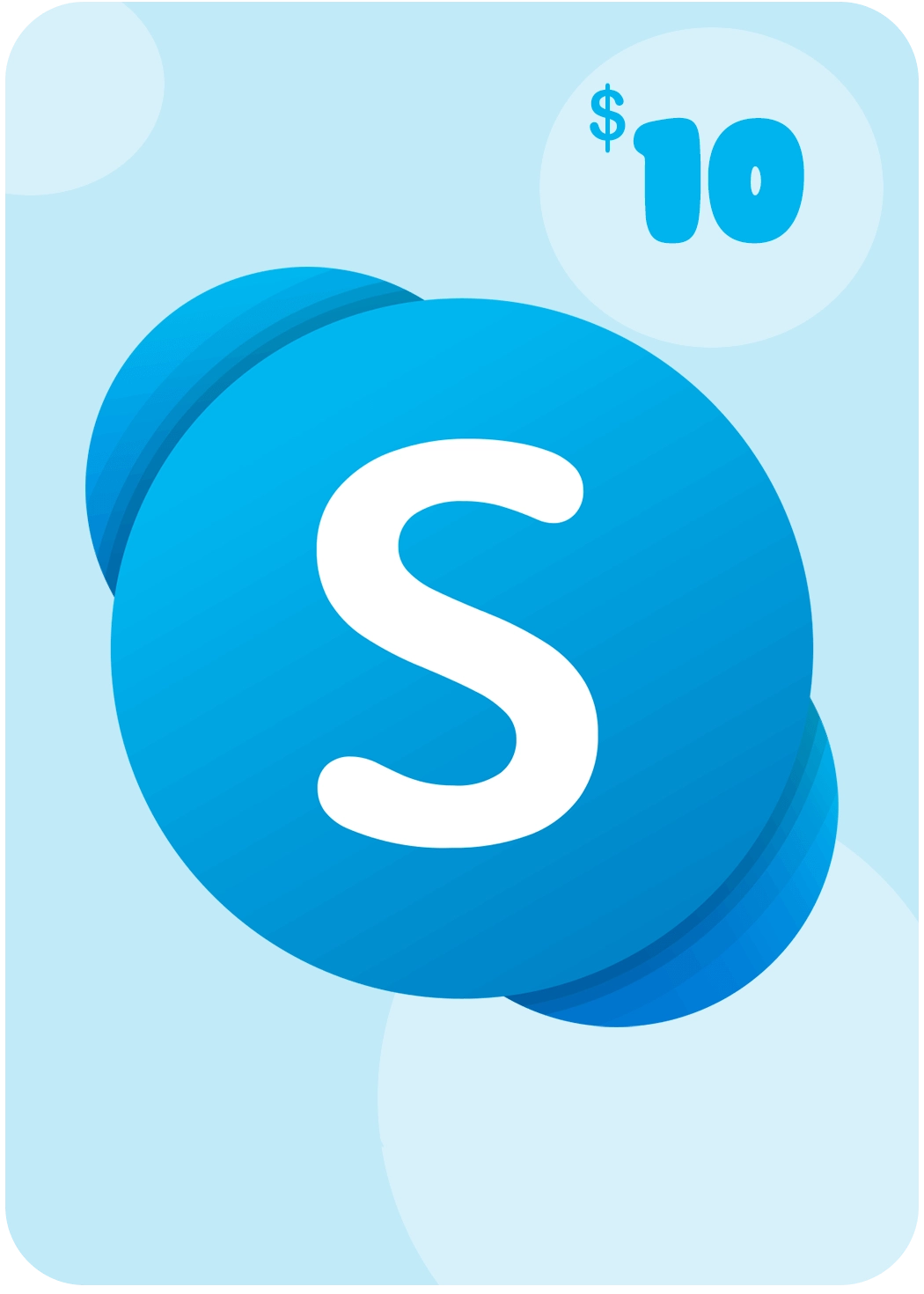 Skype Prepaid Gift Card 10 USD Key UNITED STATES  for sale in Emirates from Games2all