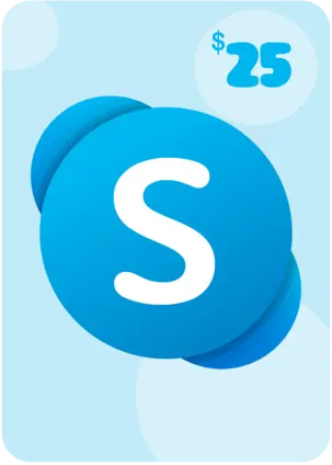 Skype Prepaid Gift Card 25 USD Key UNITED STATES