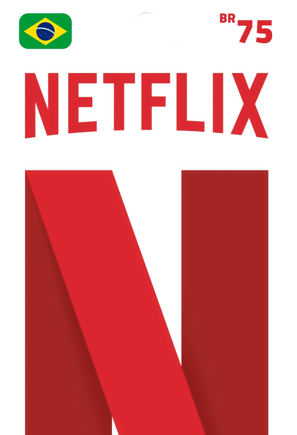 Netflix Gift Card 75 BRL Key - Brazil  for sale in Emirates from Games2all