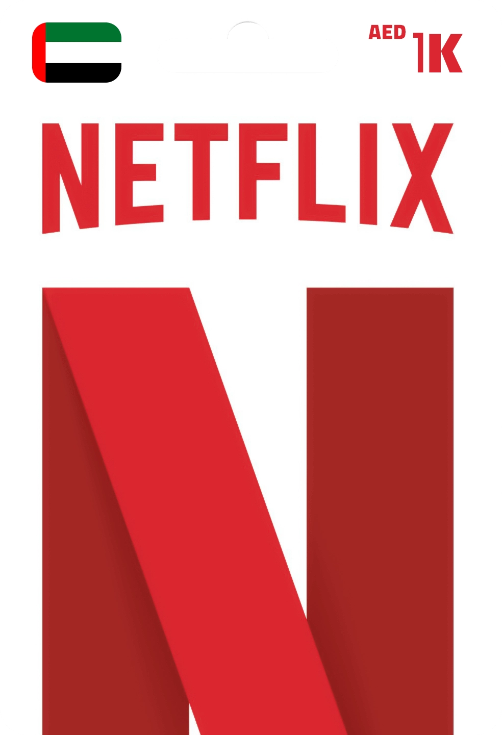 Netflix Gift Card 1000 AED Key - UAE  for sale in Emirates from Games2all