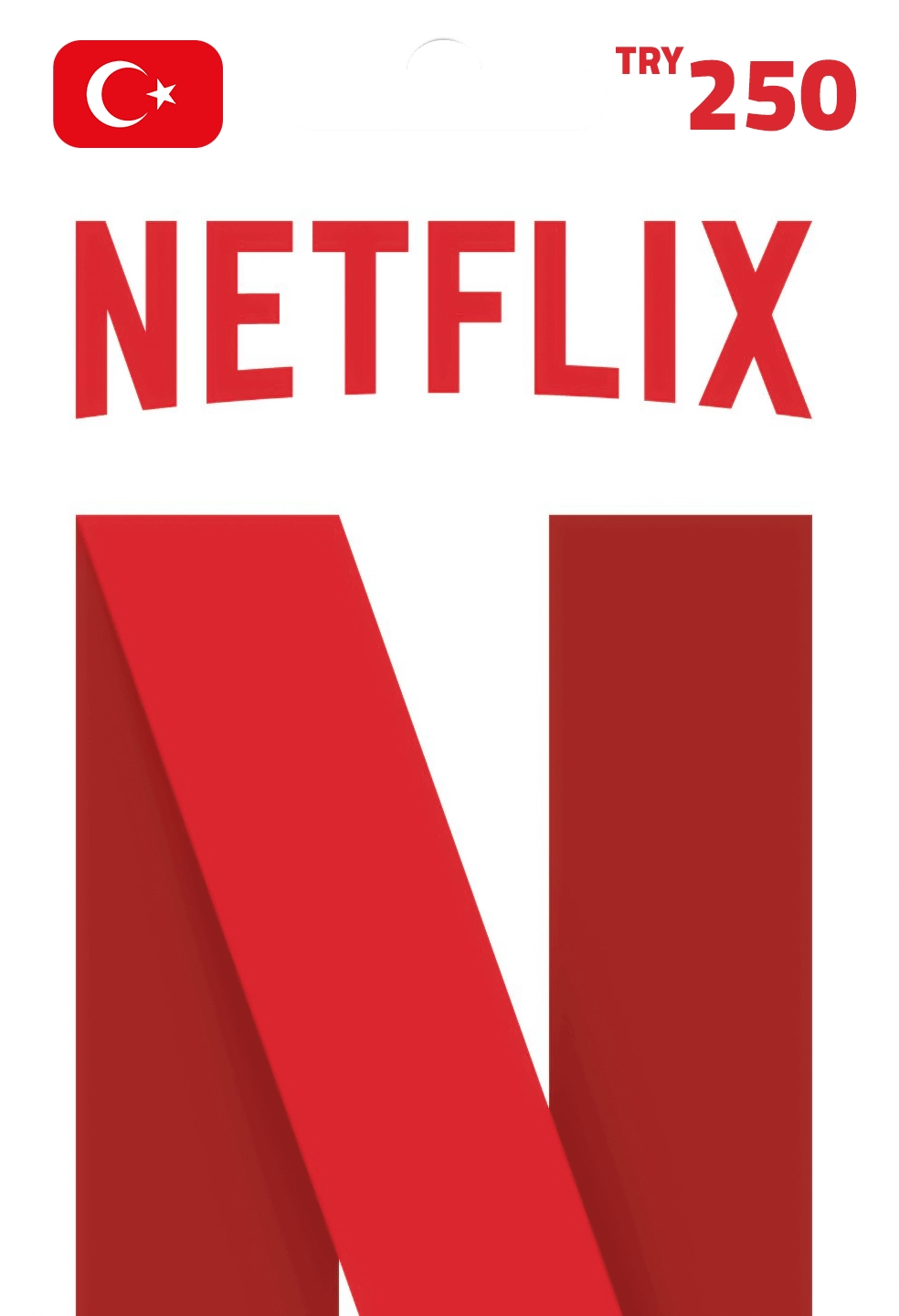 Netflix Gift Card 250 TRY Key - Turkey  for sale in Emirates from Games2all