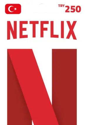 Netflix Gift Card 250 TRY Key - Turkey