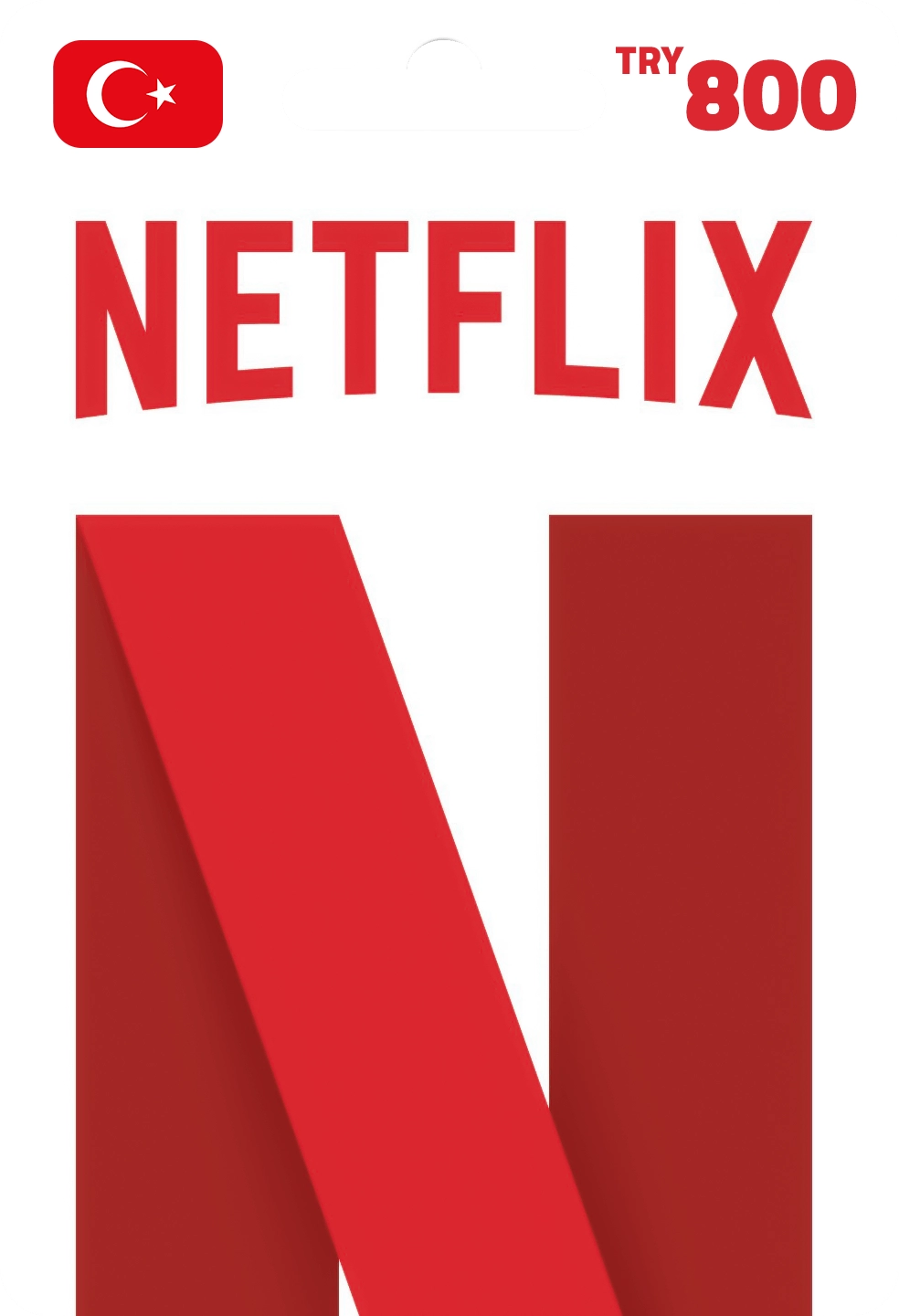 Netflix Gift Card 800 TRY Key - Turkey  for sale in Emirates from Games2all