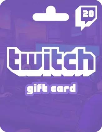 Twitch Gift Card 20 GBP Key United Kingdom (UK)