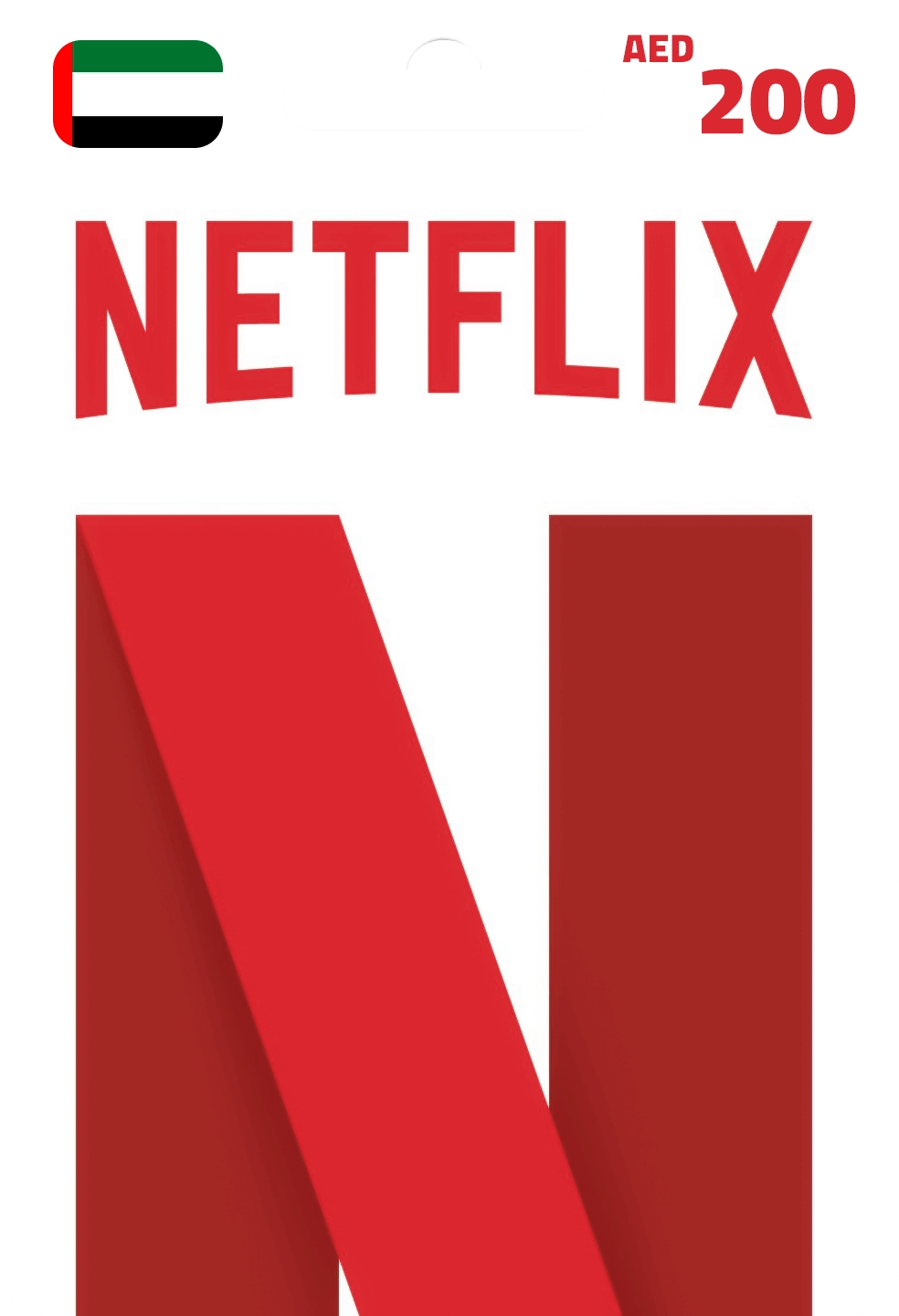 Netflix Gift Card 200 AED Key - UAE  for sale in Emirates from Games2all