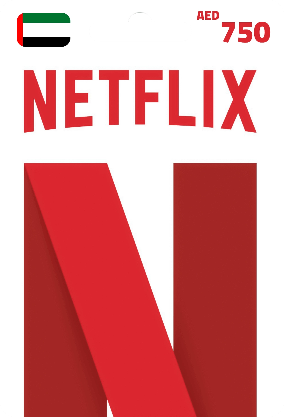 Netflix Gift Card 750 AED Key - UAE  for sale in Emirates from Games2all