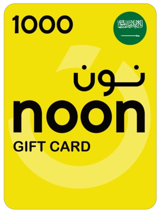 Noon Gift Card 1000 SAR Key Saudi Arabia (KSA)