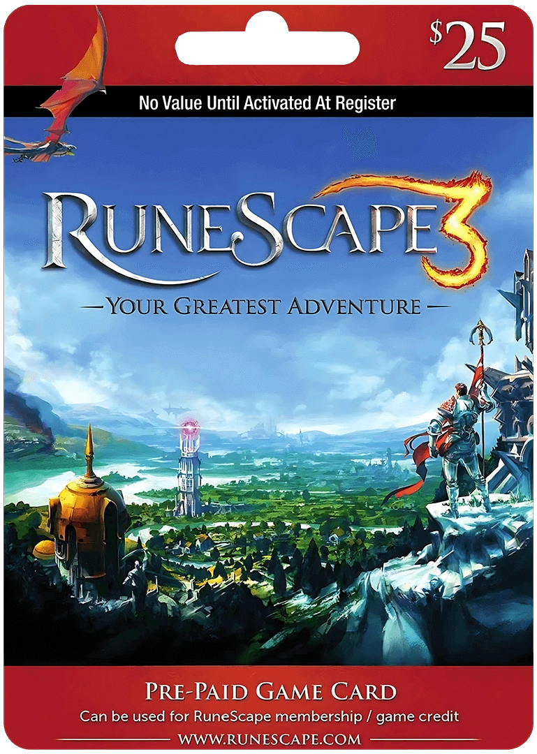 RuneScape $25 USD Key UNITED STATES (USA)  for sale in Emirates from Games2all