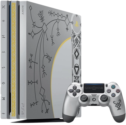 PlayStation 4 Console Pro 1TB - God of War Limited Edition - Used