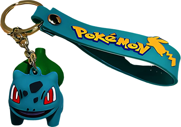 Pokemon Bulbasaur Keychain Medal