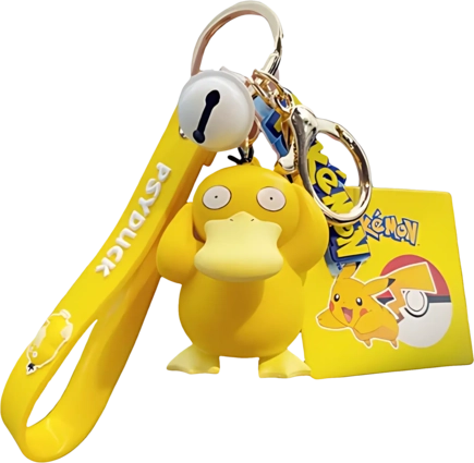 Pokemon Psyduck Keychain Medal