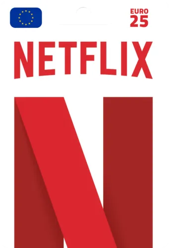 Netflix Gift Card 25 EUR Key - Europe  for sale in Emirates from Games2all