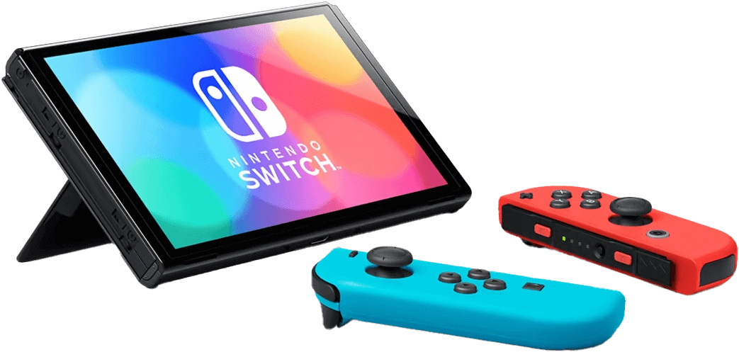 Nintendo Switch Console - OLED Model - Red and Blue  for sale in Emirates from Games2all