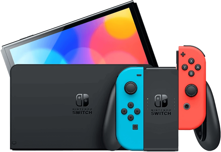 Nintendo Switch Console - OLED Model - Red and Blue  for sale in Emirates from Games2all