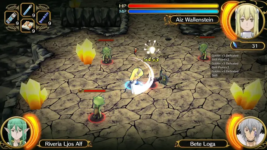 Is It Wrong to Try to Pick Up Girls in a Dungeon? Infinite Combate  للبيع في الامارات من خلال Games2all