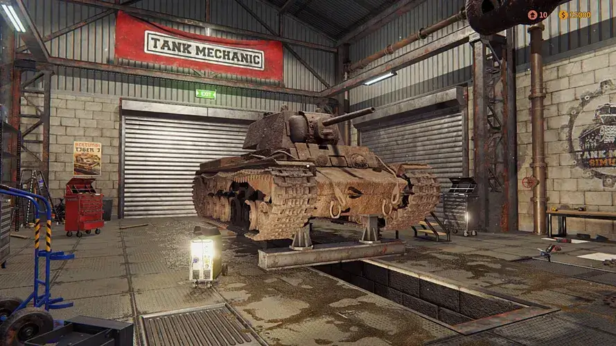 Tank Mechanic Simulator  للبيع في الامارات من خلال Games2all