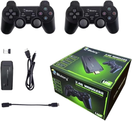 Game Stick Lite 4K Retro Console with Wireless Controllers