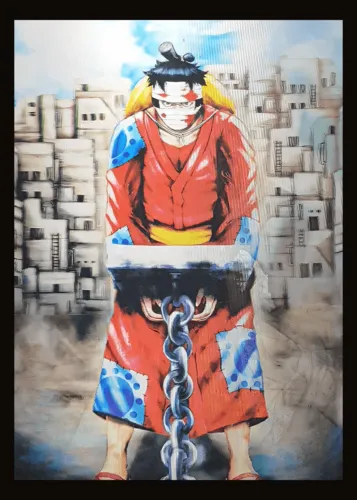 One Piece 3D Anime Poster (LUFFY . ZORO. Sanji)  for sale in Emirates from Games2all