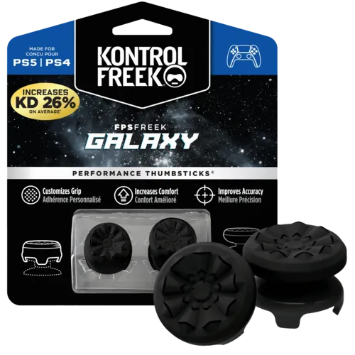 FPS Galaxy Analog Freek and Grips for PS5 and PS4- Black  for sale in Emirates from Games2all