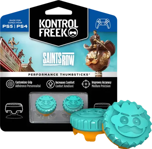 Saints Row Analog Freek and Grips for PS5 and PS4- Mint Green  for sale in Emirates from Games2all