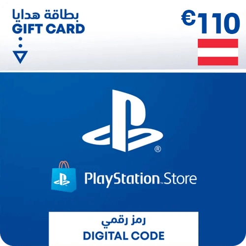 PSN PlayStation Store Gift Card 110 EUR - Austria  for sale in Emirates from Games2all