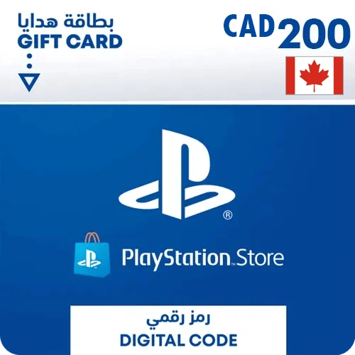 PSN 200 Card Canada  for sale in Emirates from Games2all