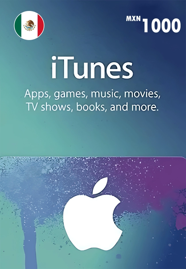 Apple iTunes Gift Card 1000 MXN - Mexico  for sale in Emirates from Games2all