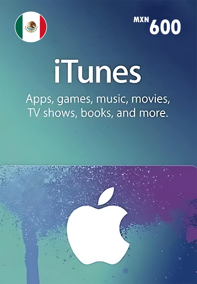 Apple iTunes Gift Card 600 MXN - Mexico  for sale in Emirates from Games2all