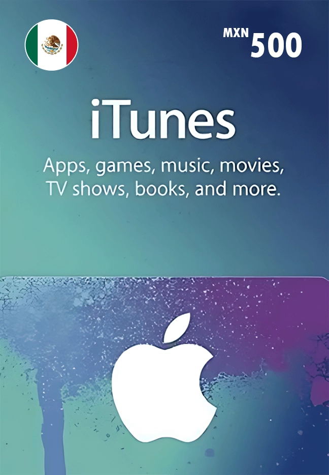 Apple iTunes Gift Card 500 MXN - Mexico  for sale in Emirates from Games2all