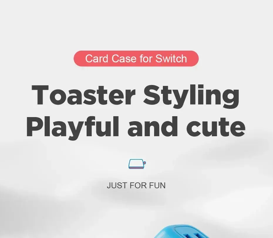 Switch Game Card Toaster Case for Nintendo Switch Red blue  for sale in Emirates from Games2all