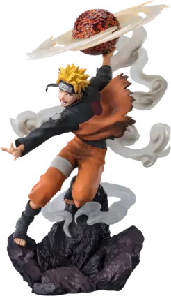 Bandai Figuarts Zero Naruto Uzumaki Extra Battle Sage Art: Lava Release Statue Figure