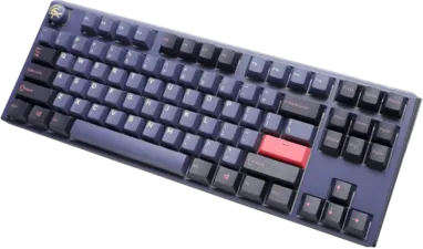 Ducky One 3 Classic Cherry Red Mechanical 80% Gaming Keyboard - Cosmic Blue