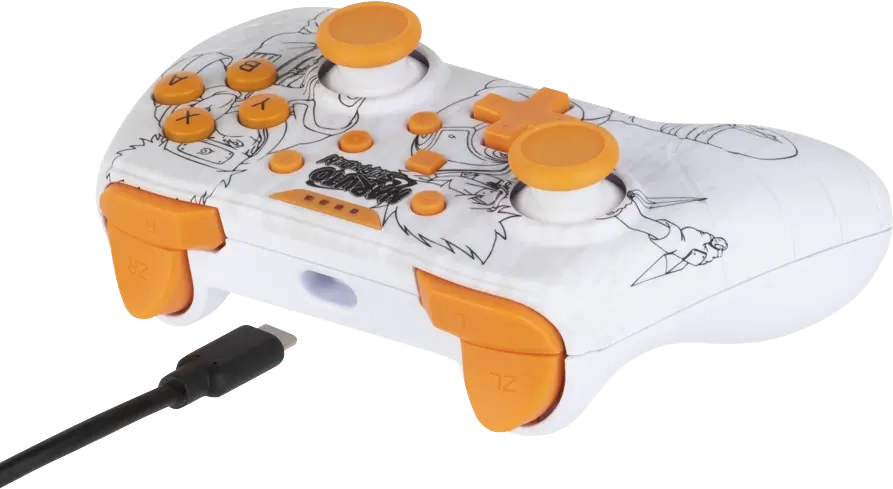 Konix Naruto Wired Nintendo Switch Controller - White   for sale in Emirates from Games2all