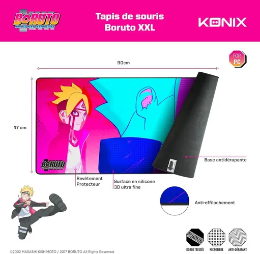 Konix Boruto XXL Mouse Pad