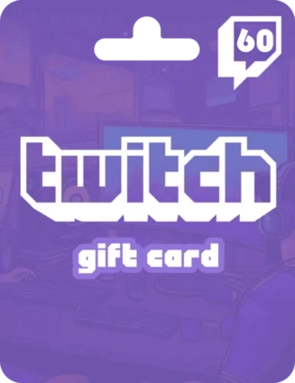 Twitch Gift Card 60 USD Key United States (USA)