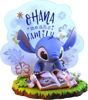 ABYstyle Disney - "Stitch Ohana" Statue Figure