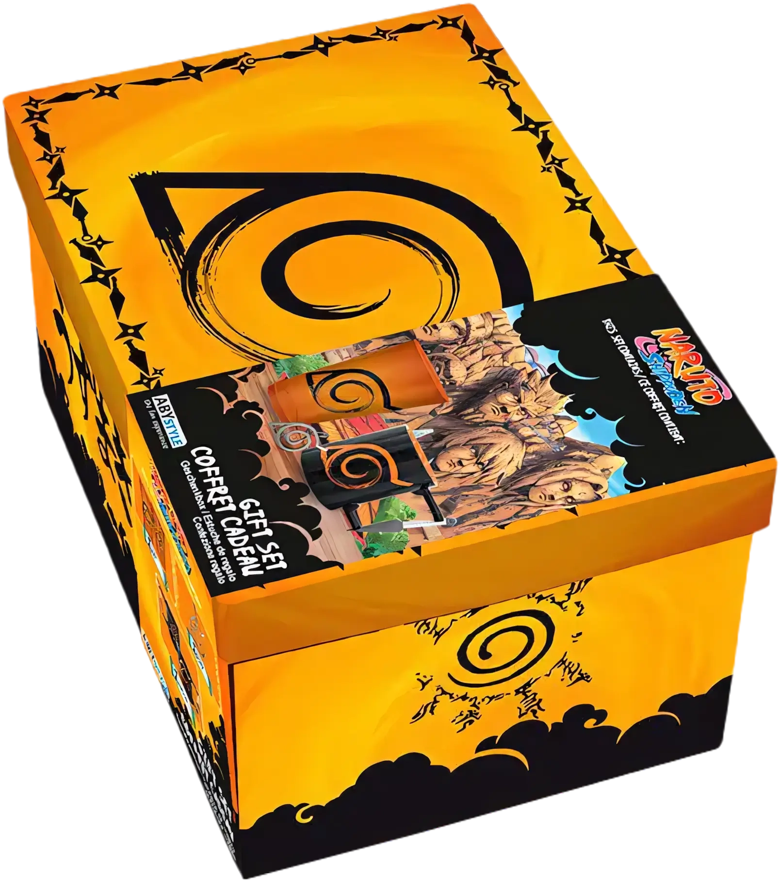 Naruto Shippuden Premium Box Large Glass + Keychain + 3D Mug  for sale in Emirates from Games2all