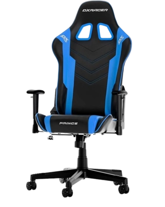 Dxracer PRINCE P132 Series Gaming Chair - Black & Blue