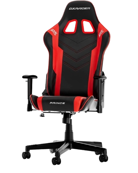 Dxracer PRINCE P132 Series Gaming Chair - Black & Red  for sale in Emirates from Games2all