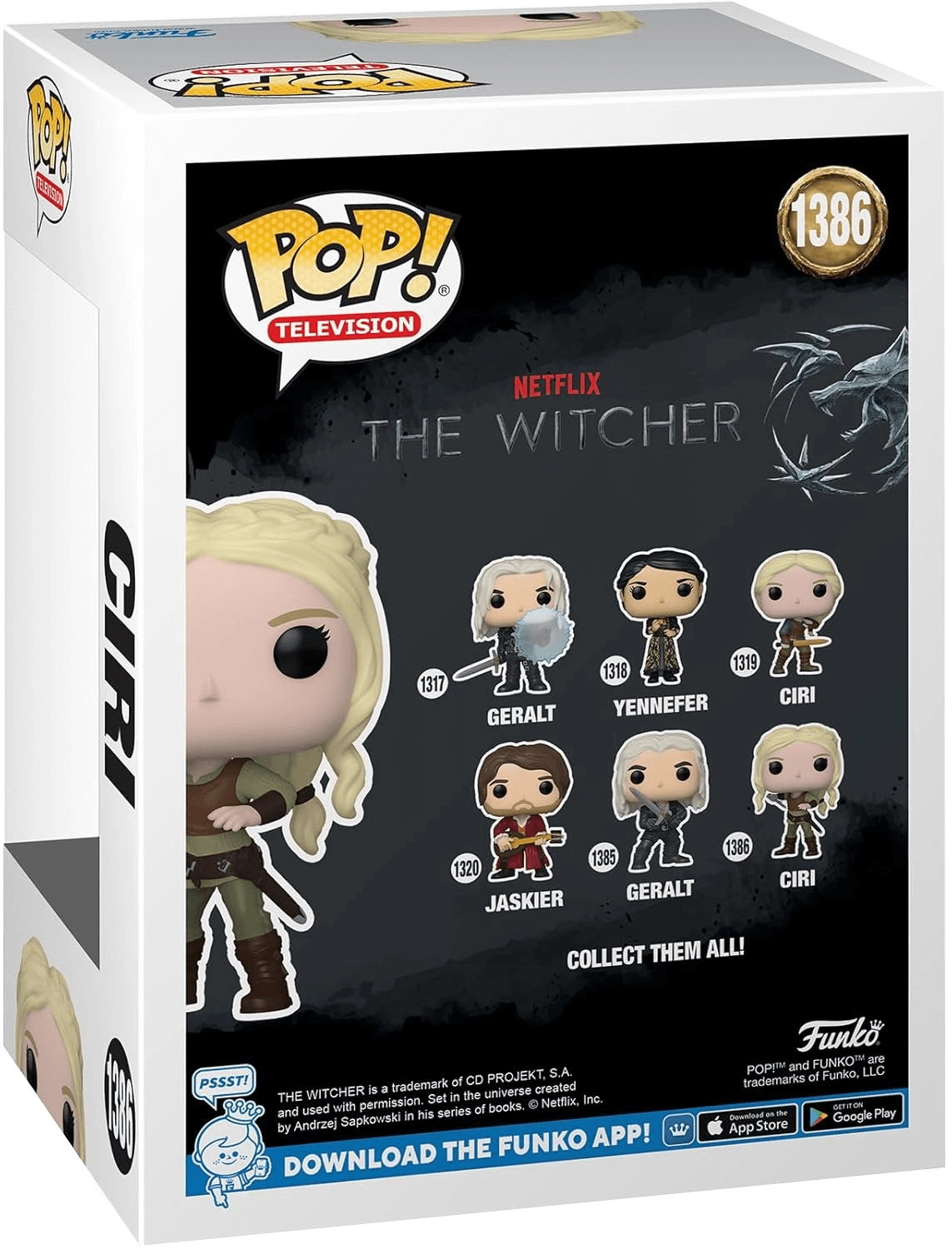 Funko POP TV Netflix - The Witcher, Ciri  for sale in Emirates from Games2all